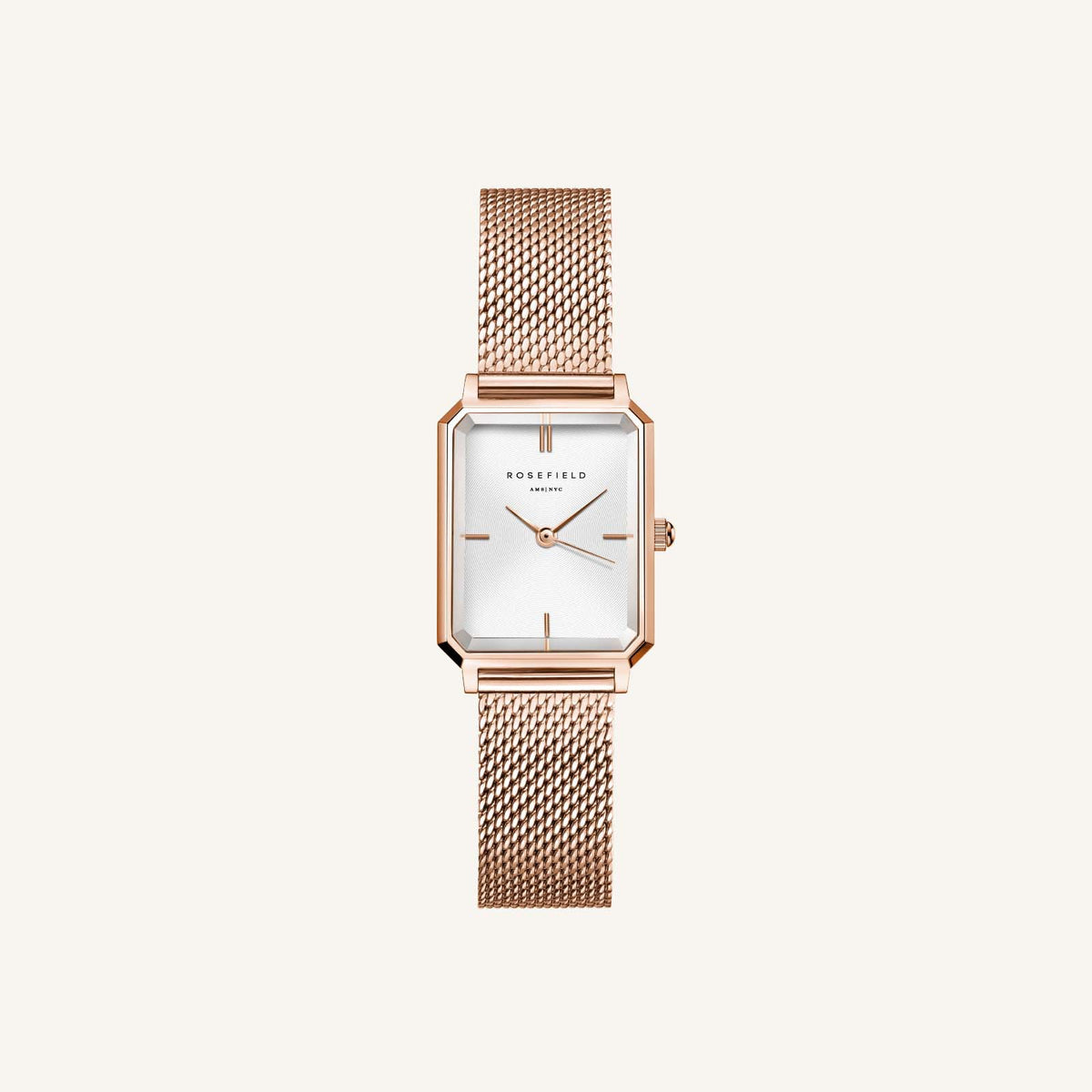Octagon XS Mesh Rose Gold - Engraved OWRMR-O59_Engrave,Leftcolumn