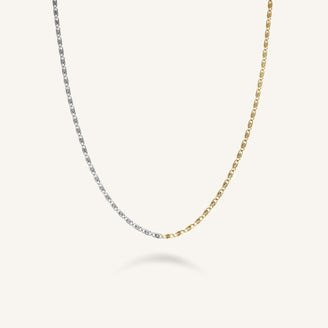 Duotone Swirl Necklace leftcolumn