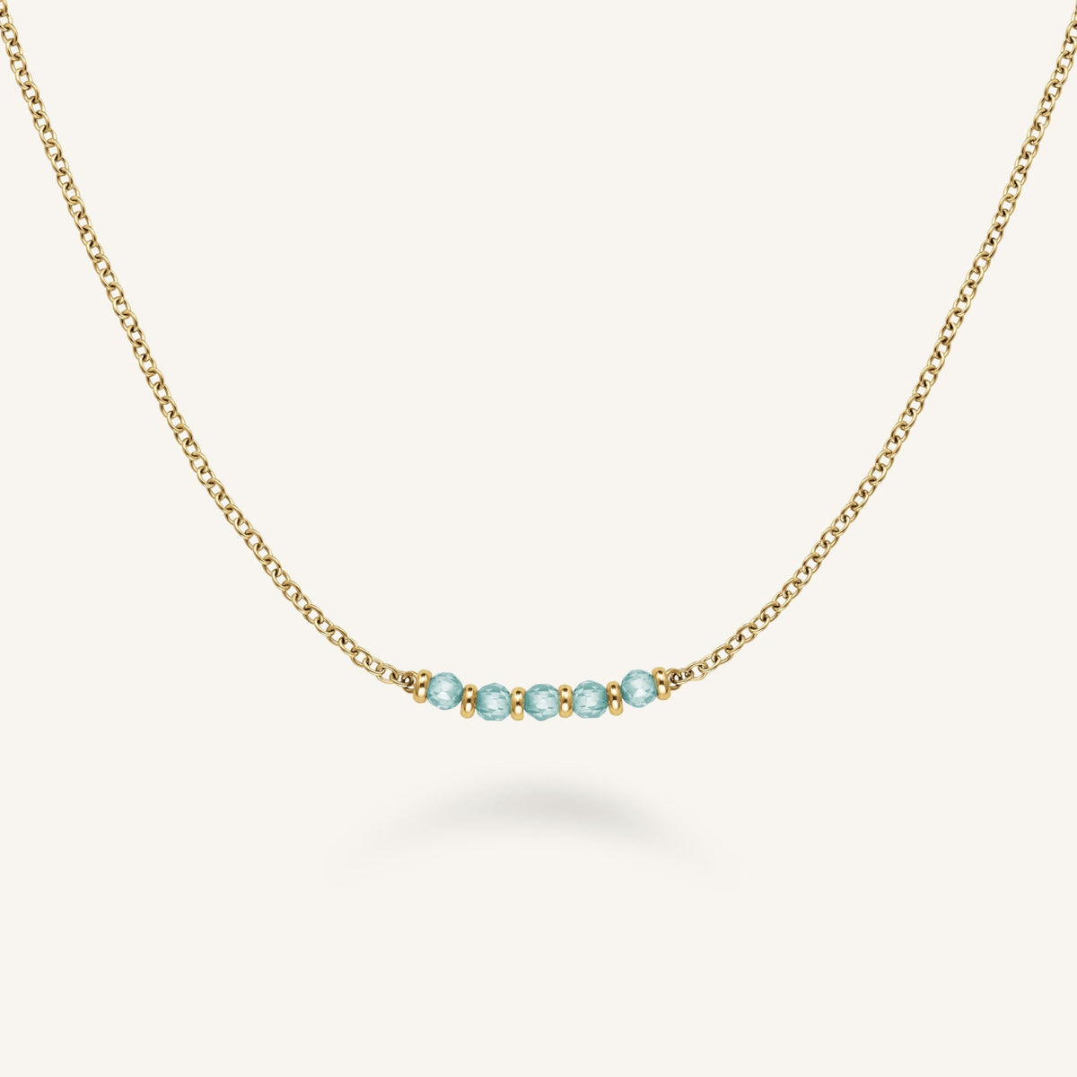 5 Stone Necklace Blue leftcolumn