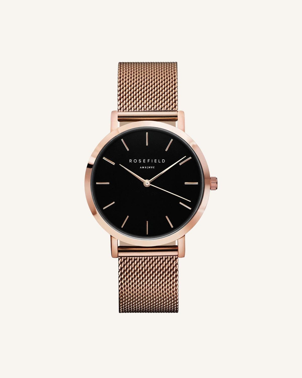 Mesh Rose gold Strap leftcolumn