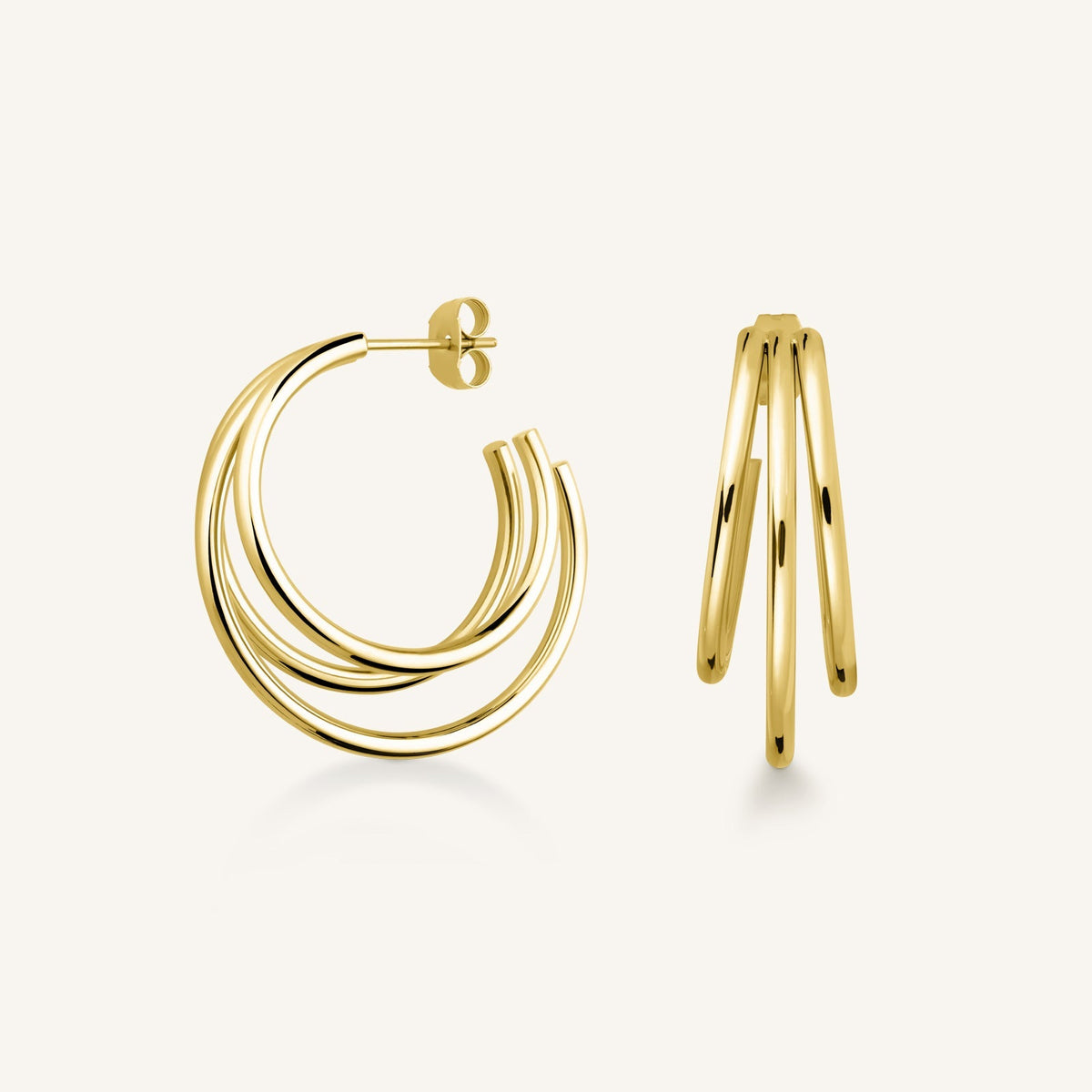 Triple Hoop Gold leftcolumn