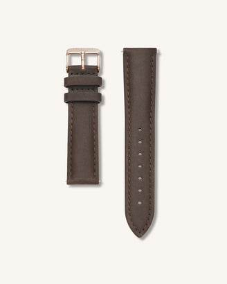 Brown Rose gold Strap leftcolumn