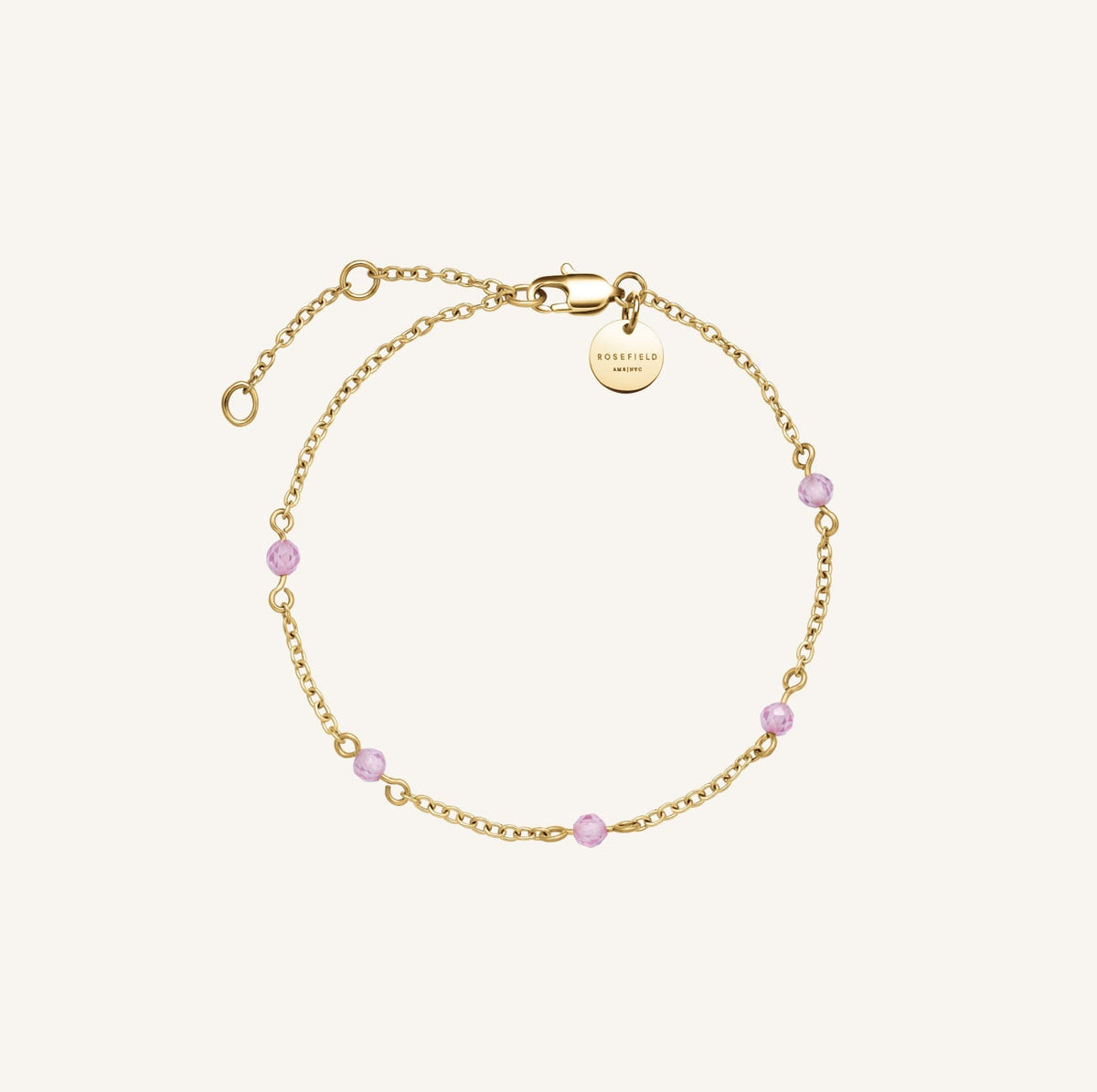 Pink Stone Bracelet leftcolumn