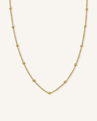 Dotted Choker Gold leftcolumn