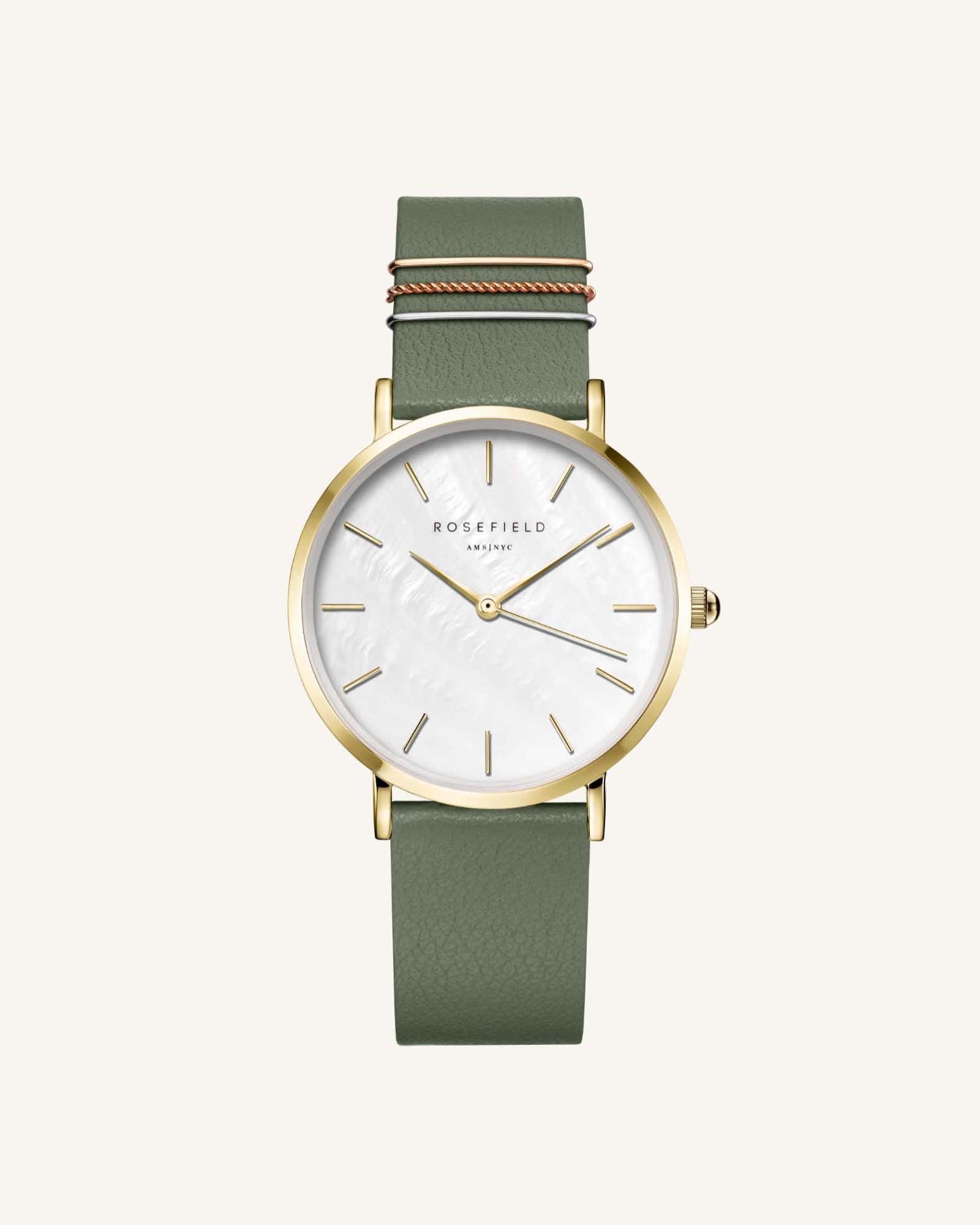 West Village Olive Green | Rosefield Official