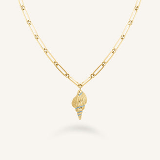 Tulip Shell Necklace leftcolumn
