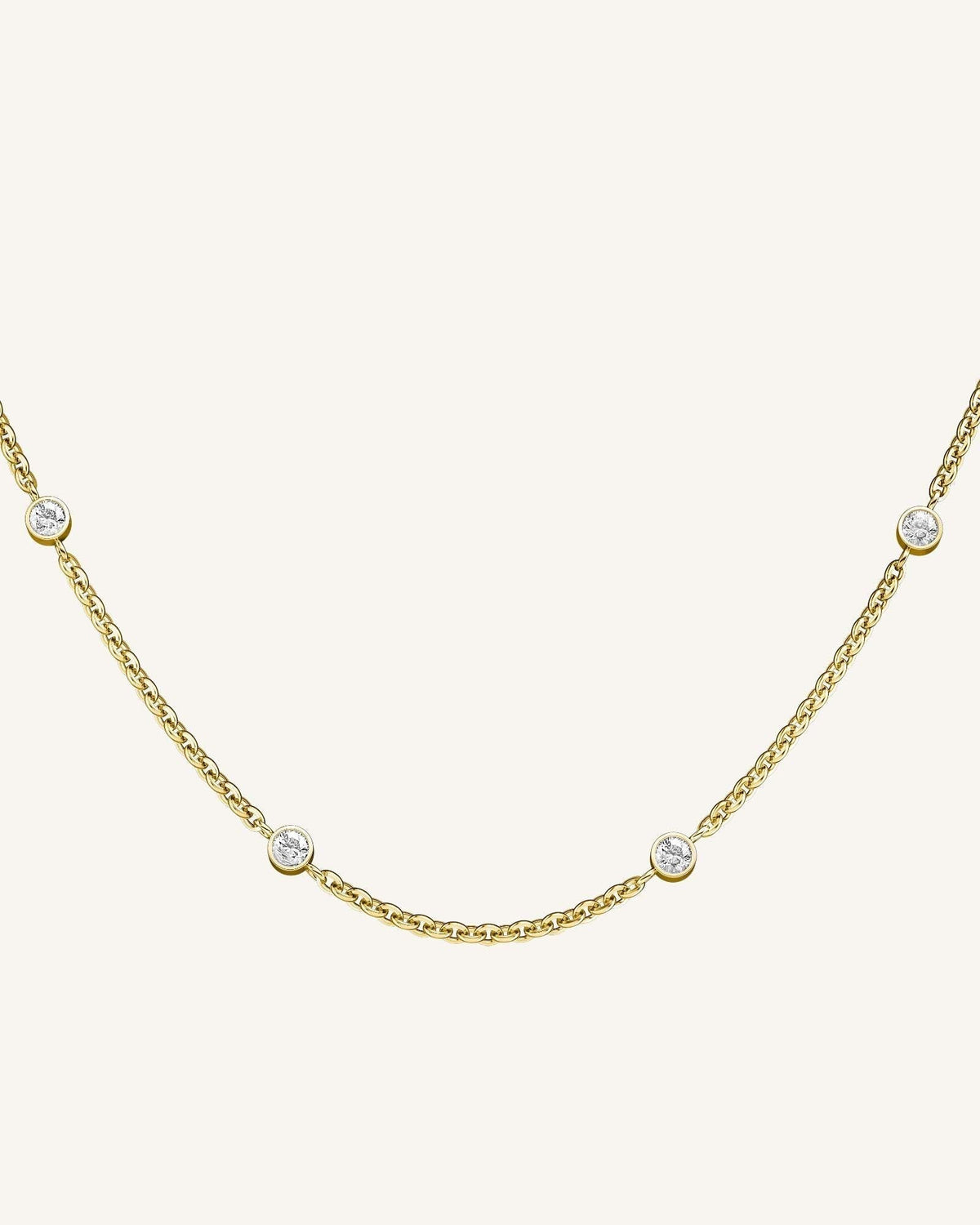 4 Birthstone Necklace N-Gold-4,leftcolumn,