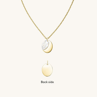 Unite Mother of Pearl Necklace JNMSS-J560,leftcolumn