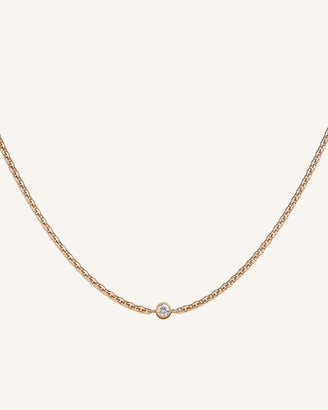 1 Birthstone Necklace N-RoseGold-1,leftcolumn
