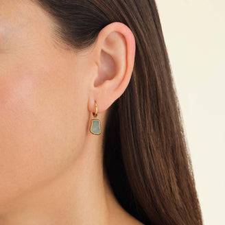 Organic Gemstone Earrings JEOGS-J661,leftcolumn