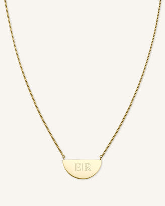 Half Moon Necklace JRINMS-J108,leftcolumn