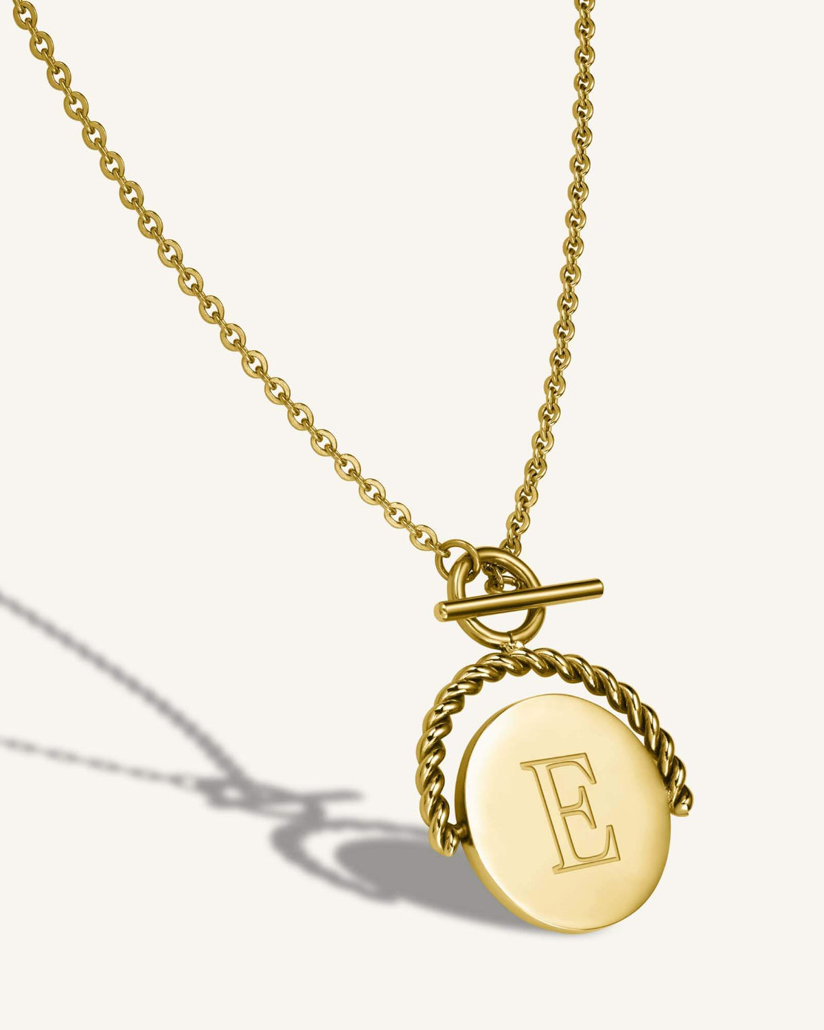 Twisting Coin Necklace JNTCG-J461,leftcolumn,