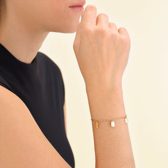 Triple Octagon Bracelet JBTOR-J854,leftcolumn