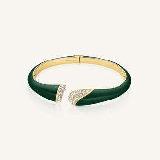 Enamel Pave Bangle leftcolumn