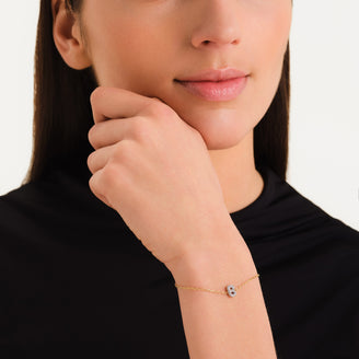Crystal Letter B Bracelet leftcolumn