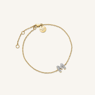 Crystal Letter M Bracelet leftcolumn