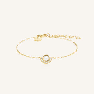 Pearl Halo Bracelet leftcolumn