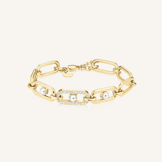 Pearl Crystals Bracelet leftcolumn