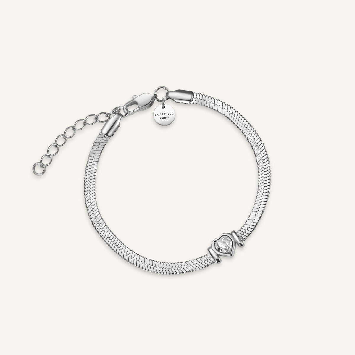 Snake Heart Bracelet Silver JBSWS-J1011,leftcolumn