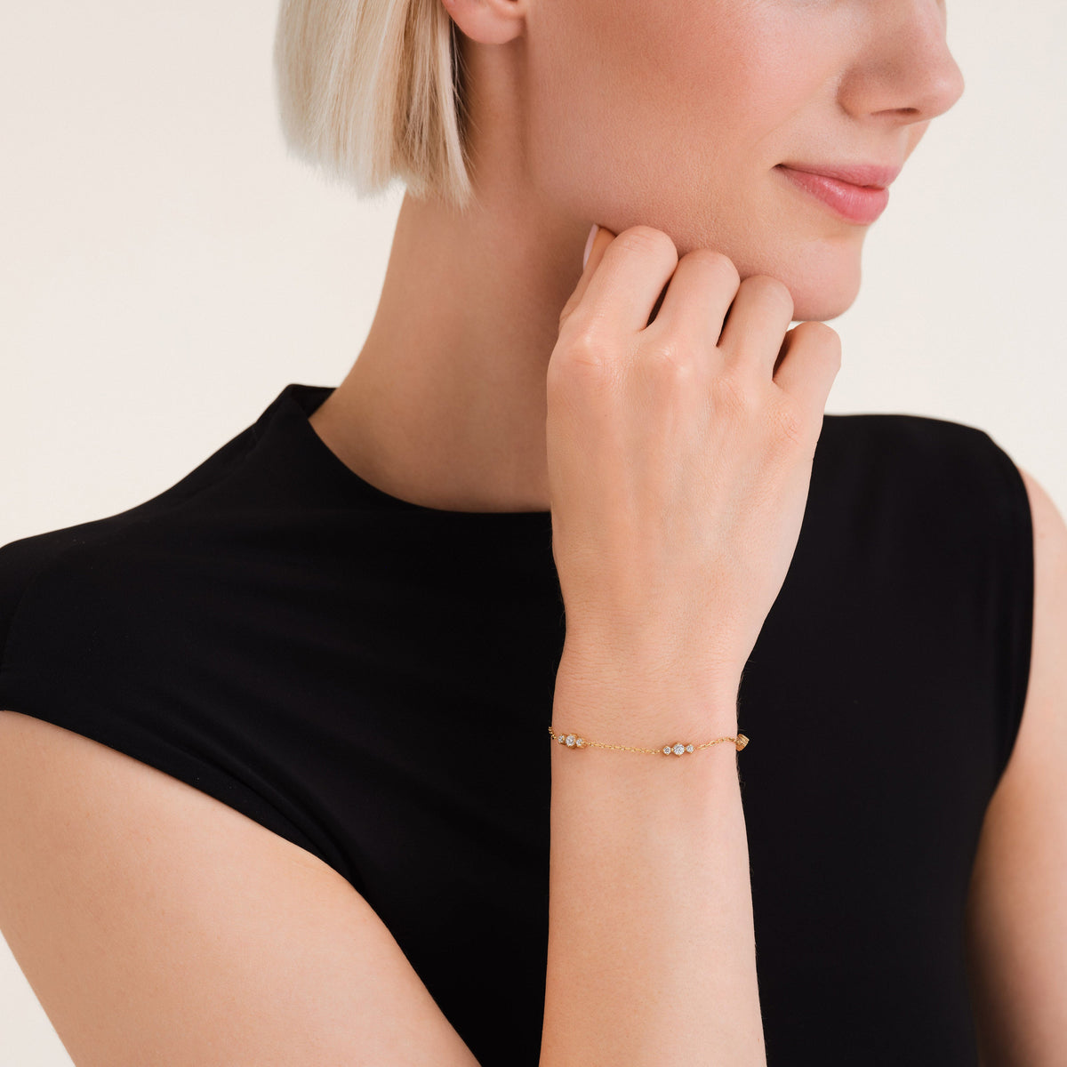 Triple Crystal Bracelet JBTCS-J1021,leftcolumn