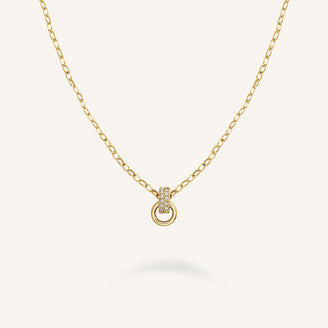 Bow Studs Necklace leftcolumn