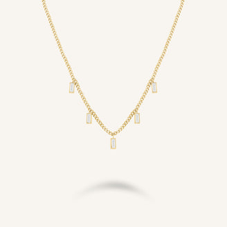 Baguette Necklace leftcolumn,