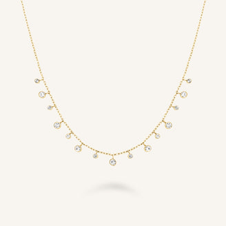 Dangling Crystals Necklace leftcolumn,