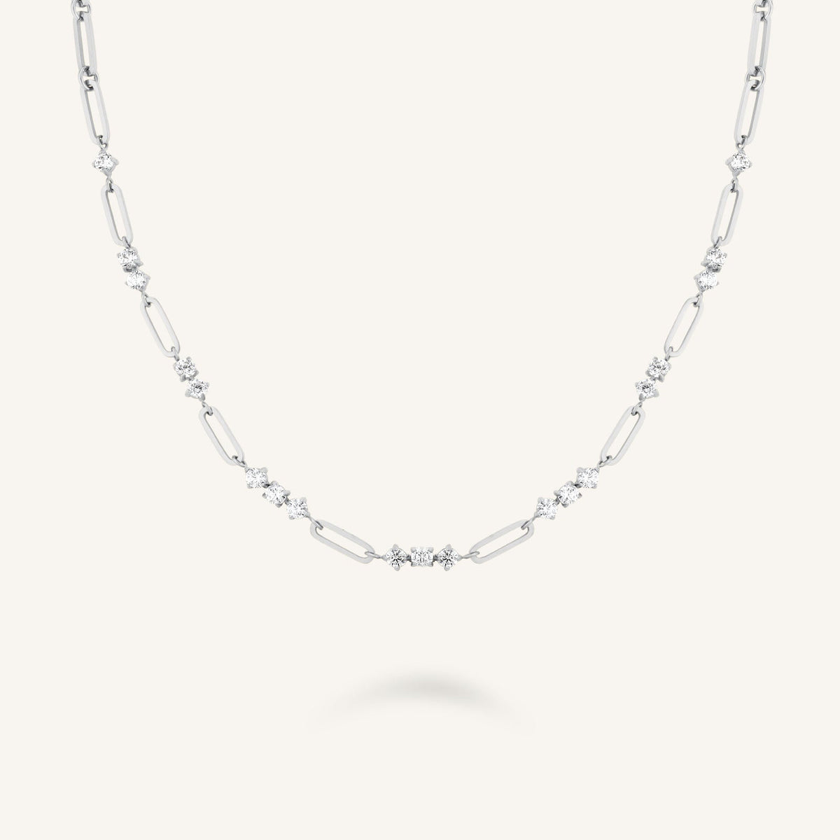 Graduated Crystal Necklace JNGCG-J1018,leftcolumn,