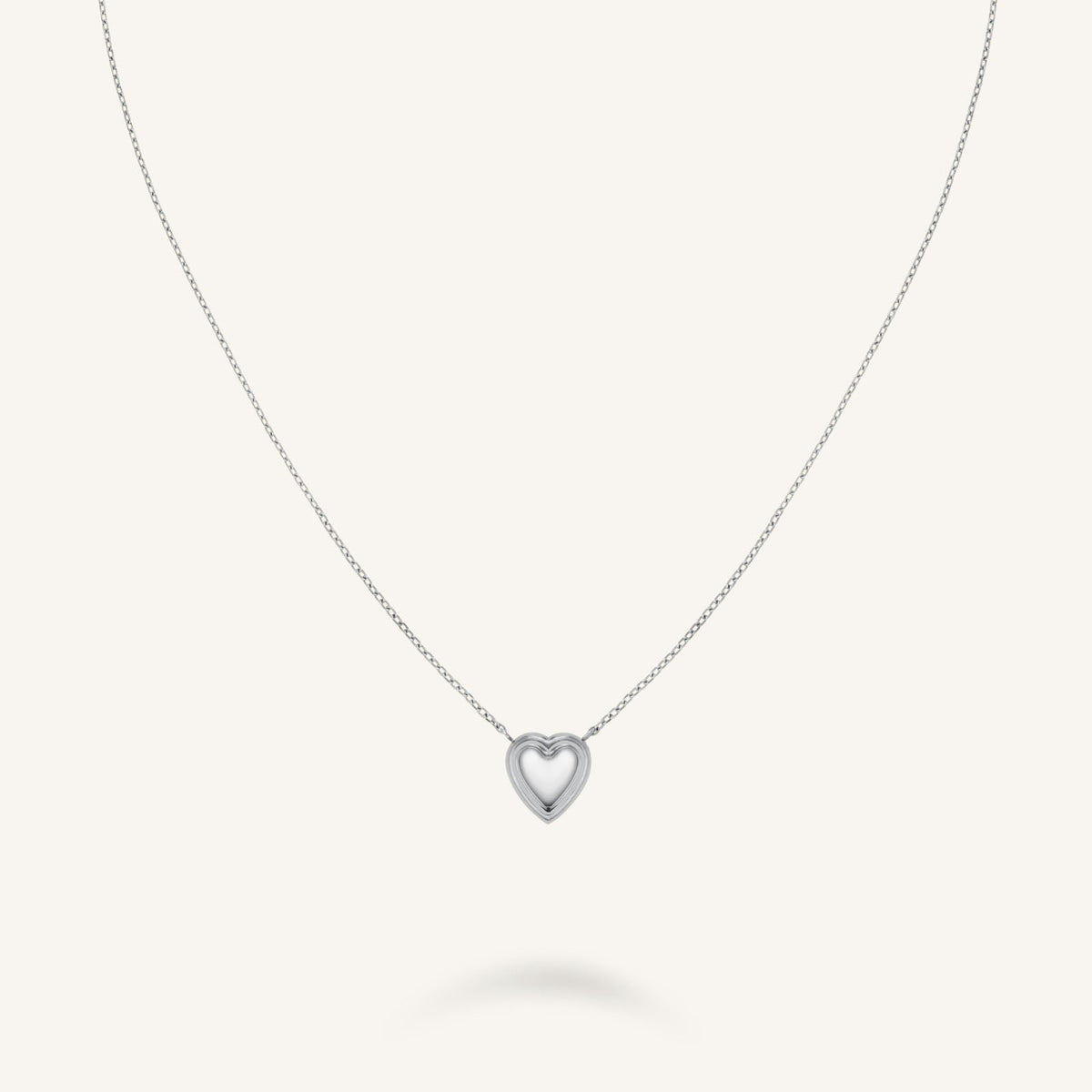 Puffy Heart Necklace JNPHG-J1008,leftcolumn,