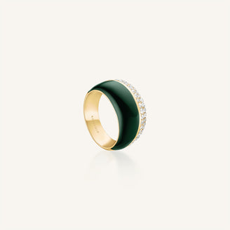 Enamel Pave Ring JREP48G-J1399,JREP50G-J1400,JREP52G-J1401,JREP54G-J1370,JREP56G-J1402,leftcolumn