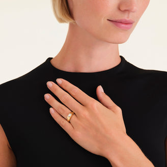 Octagon Zirconia Ring leftcolumn