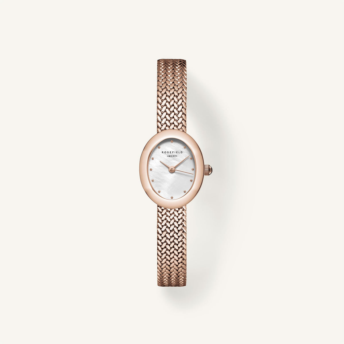 Mini Oval Rose Gold - Engraved leftcolumn