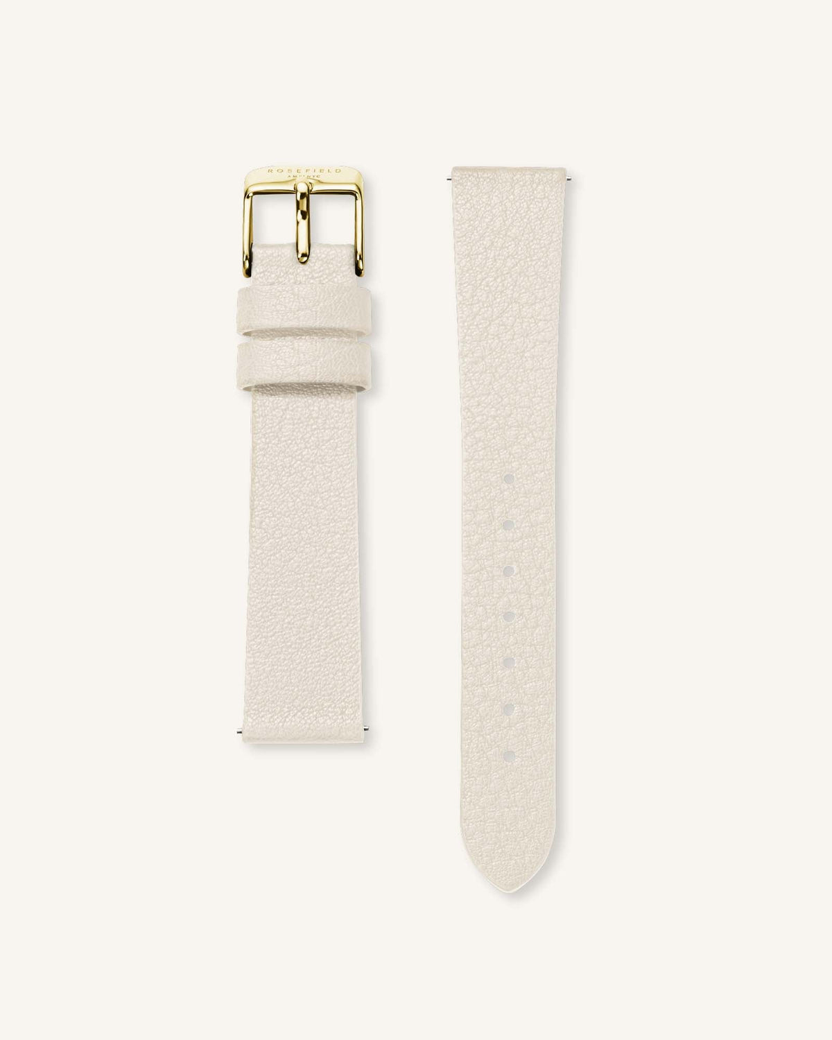 Butter Leather Gold Tapered Strap Butter Leather Gold Tapered Strap