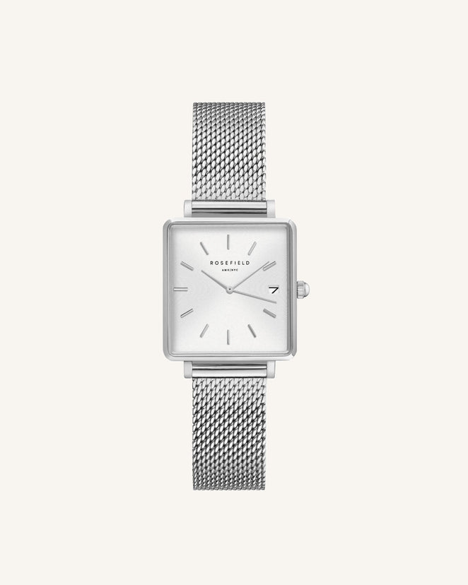 silver watch strap Rosefield, rightcolumn